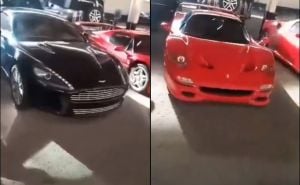 Snimak nevjerovatnih Assadovih automobila: U kolekciji se nalazi Ferrari, Bentley, Lamborghini