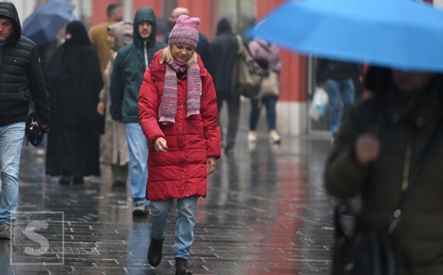 Stigla je prognoza za BiH do 23. decembra: Evo kad je najavljena obilna kiša, posebno na jugu