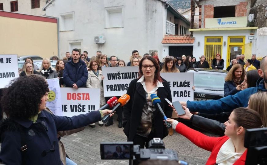 Još jedan protest u BiH: 'Plata nam je jad, obustavljamo rad'