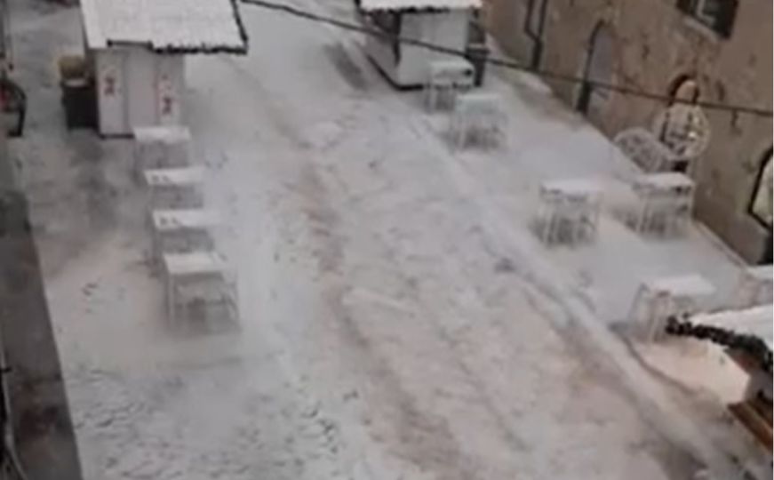 Pogledajte situaciju na ulicama Dubrovnika: Grtalica čistila ulice