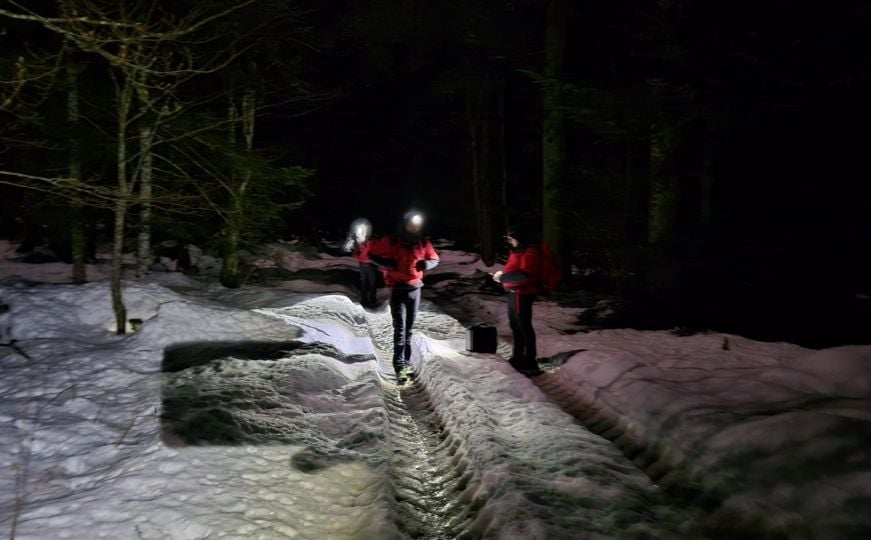 GSS Bihać spasio ruskog državljanina na planini Plješevici