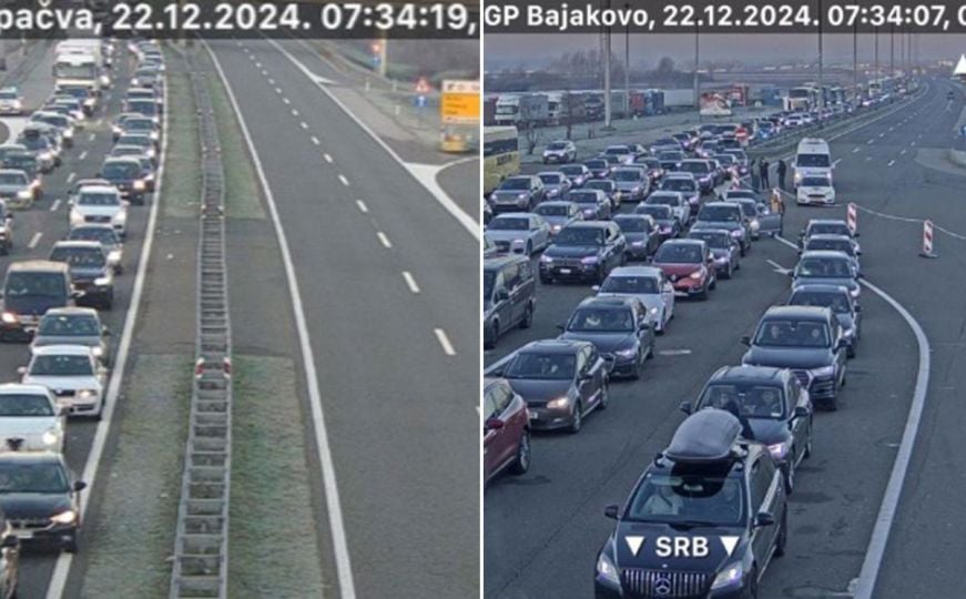 Ogromne gužve na hrvatskoj granici: Kolona duga oko 19 kilometara