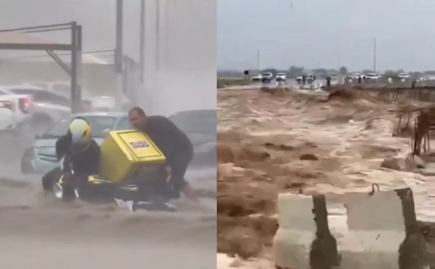 Mekka poplavljena nakon obilnih padavina: Bujica nosila sve pred sobom