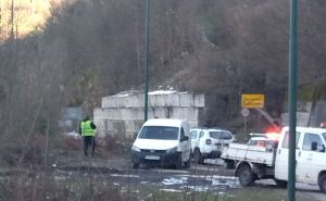 Važna obavijest za vozače: Zbog opasnosti od odrona obustavljen saobraćaj na putu Bistrik-Lapišnica!