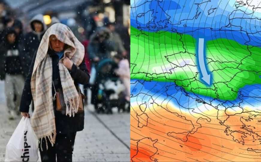 BH meteo objavio detaljnu prognozu za naredni period: Evo kad će snijeg, a kad ledeni dani