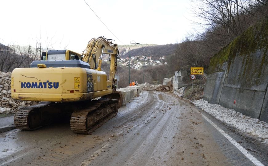 Klizište na Bistriku: Pogledajte nove fotografije na opasnoj dionici