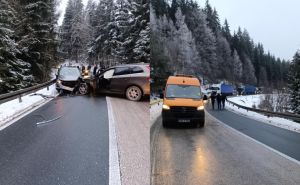 Nesreća na cesti u BiH: Saobraćaj potpuno obustavljen na ovoj dionici