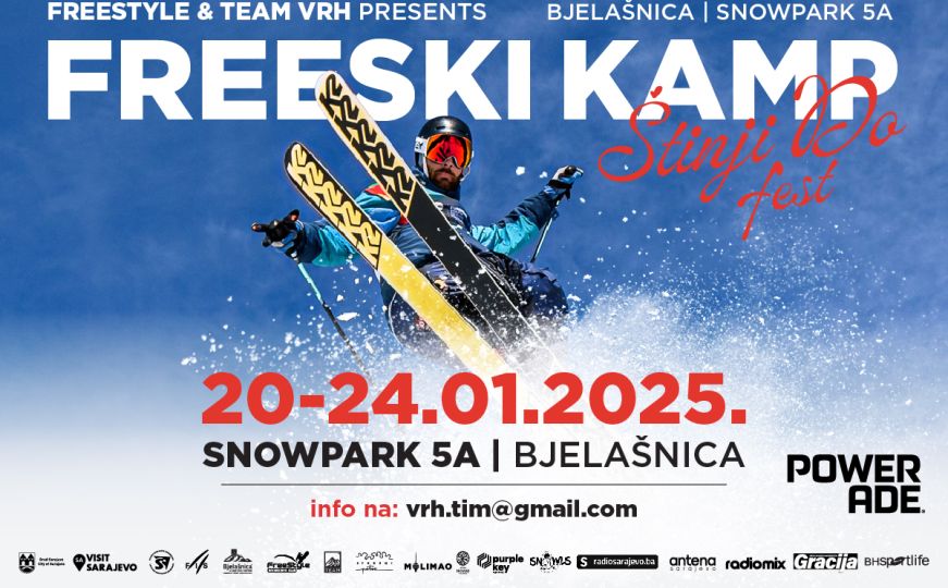 Ove zime učimo freeski! Besplatni kamp za djecu i odrasle!