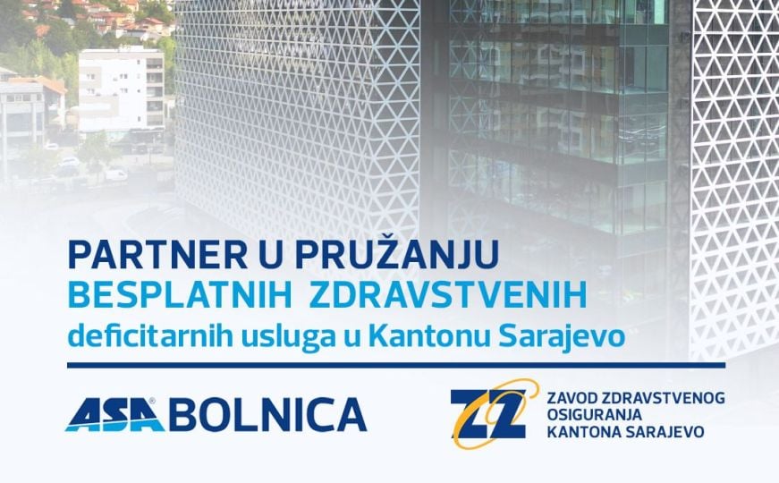 ASA Bolnica potpisala ugovor sa Zavodom zdravstvenog osiguranja KS za pružanje deficitarnih usluga