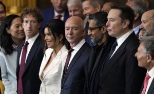 Fotografija teška stotine milijardi dolara: Musk, Bezos i Zuckerberg na Trumpovoj inauguraciji