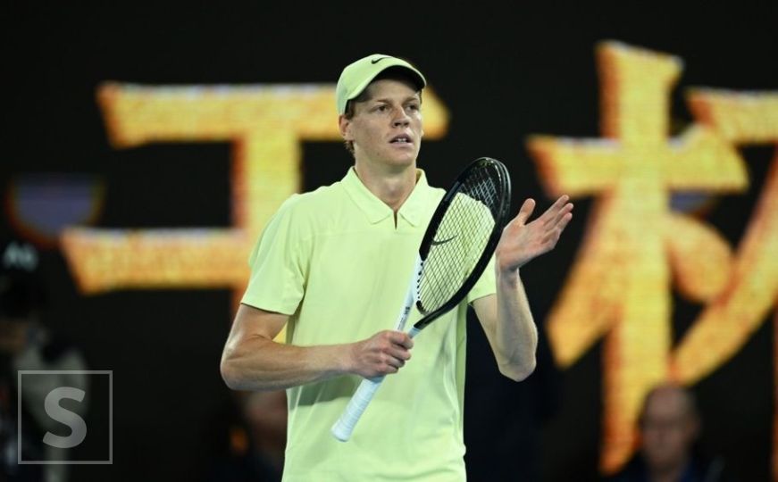 Sinner 'pomeo' domaćeg ljubimca: Još jedna prepreka dijeli ga od novog finala Australian Opena