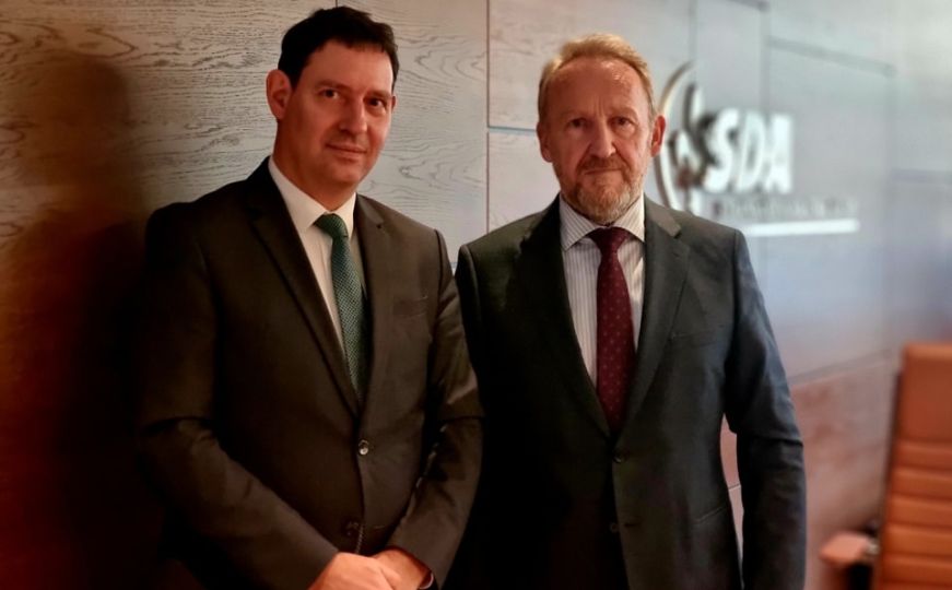 Bakir Izetbegović se sastao sa specijalnim predstavnikom Republike Slovenije za Zapadni Balkan