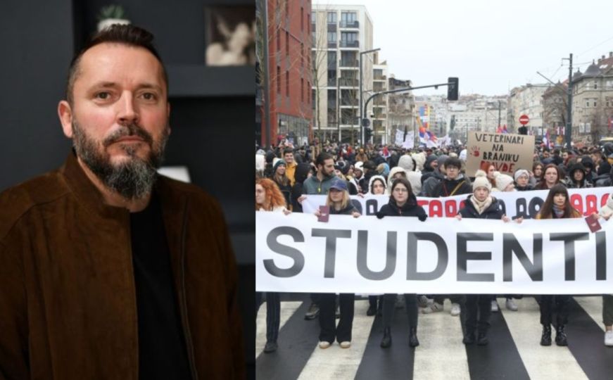 Dragan Bursać: Crkva Srbije je srce tame, a studenti su svjetlo!