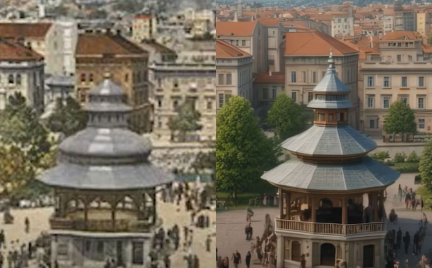Putovanje kroz historiju: Pogledajte kako je umjetna inteligencija "oživjela" staro Sarajevo