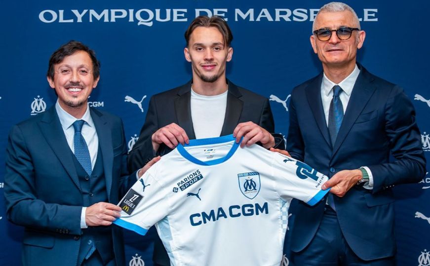 Tako to rade velikani: Pogledajte kako je Marseille predstavio Amara Dedića
