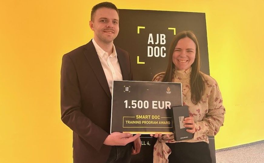 AJB DOC: Nagrada za najbolji SmartDoc projekat dodijeljena Merimi Baraković