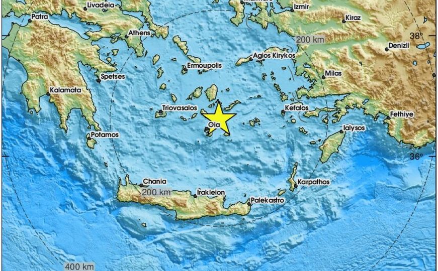Novi snažan zemljotres pogodio Grčku, nedugo zatim potres i u Albaniji