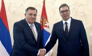 Dodik se čuo sa Vučićem nakon incidenta pa okrivio 'strani faktor': 'Postoje neke snage koje žele..'