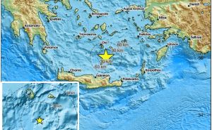 Ne smiruje tlo u Grčkoj: Novi potres jačine 5 Rihtera pogodio ostrvo Amorgos, ljudi u panici