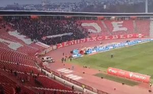 Himna Željezničara odjekivala stadionom Crvene zvezde: "Hej Grbavice…"