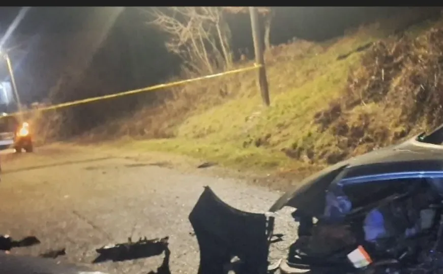 Stravična nesreća kod Visokog: Jedna osoba poginula, druga teško povrijeđena