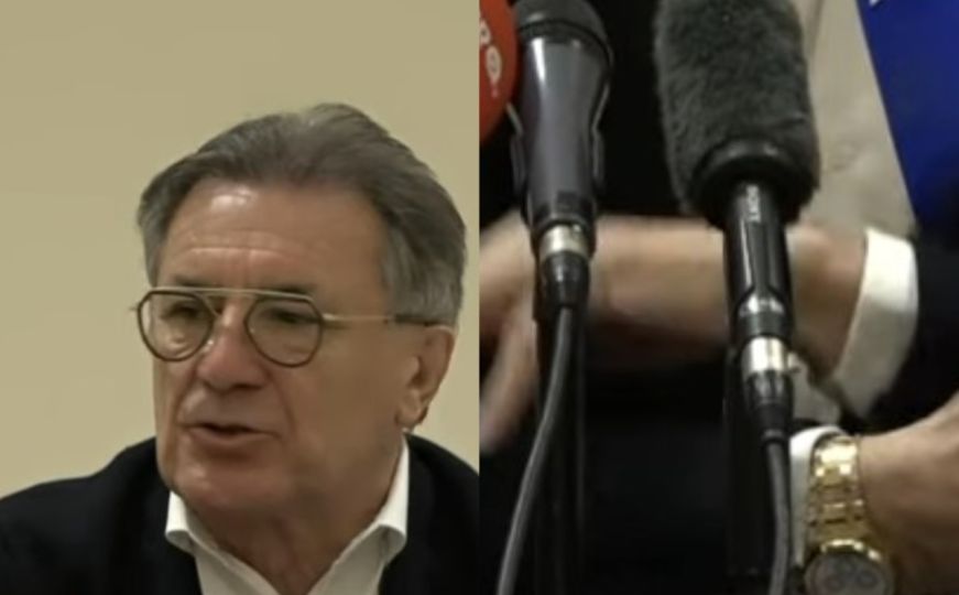 Zdravko Mamić ne krije da voli luksuz: Na press konferenciji nosio sat od 200.000 KM