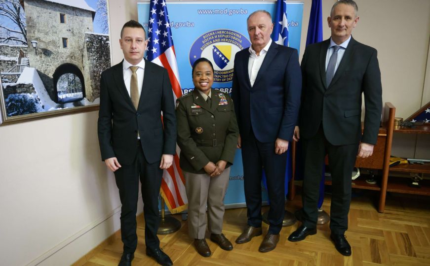 Jačanje veza dvije države: Generalmajorica Janeen L. Birckhead u posjeti Bosni i Hercegovini