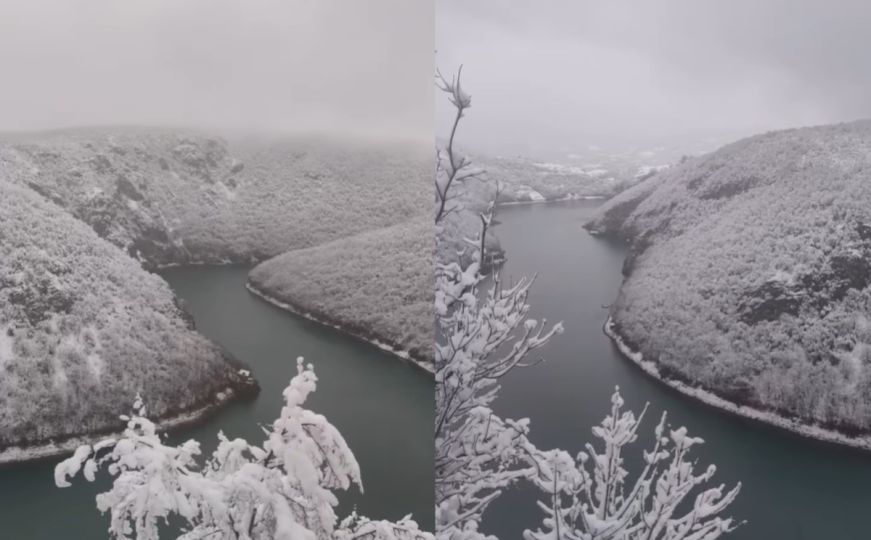 Zimski pejzaž u BiH: Možete li prepoznati gdje je snimljen ovaj prizor?