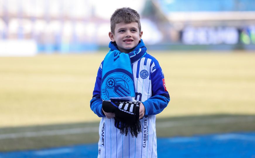 Džekin sin Dani bodrio Želju na gradskom derbiju: "Edine, budi ponosan!"