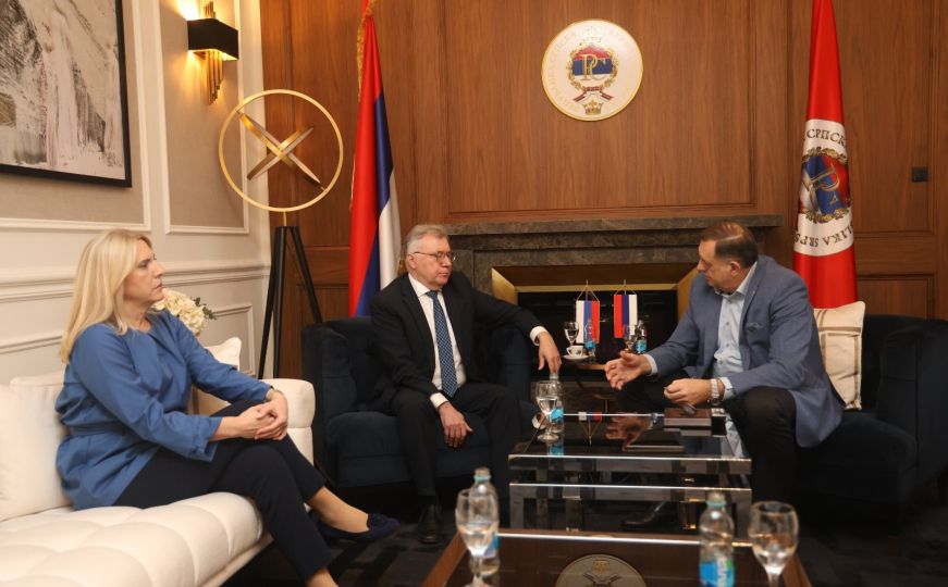 Dodik polupao lončiće: Sastao se s ruskim ambasadorom pa zaprijetio zbog "procesa protiv RS"