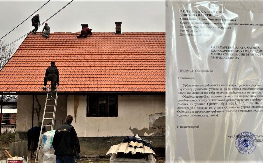 Povratniku zabranjena obnova kuće u Vlasenici: "Reprizu 1992. godine neće gledati u mojoj avliji"