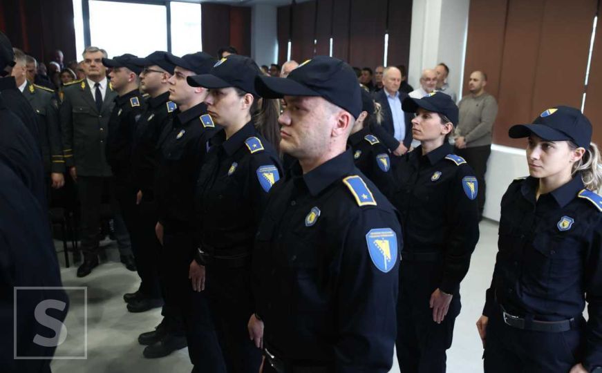 Svečanu zakletvu položilo 25 kadeta Granične policije BiH