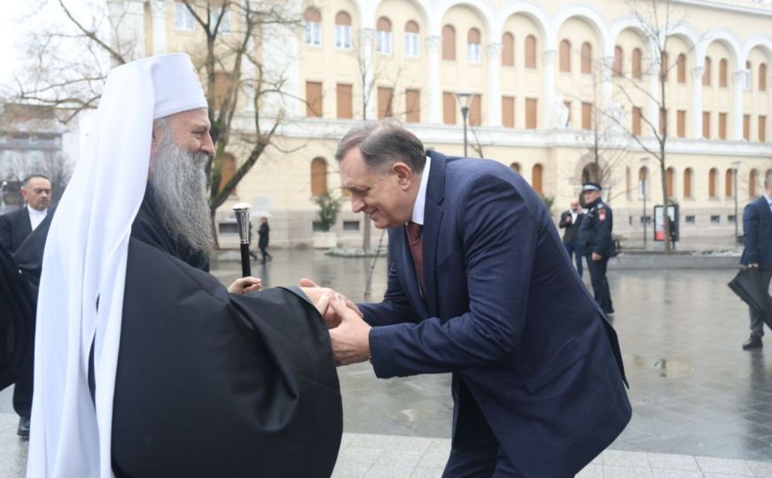 Patrijarh Porfirije u Banjoj Luci: Dodik u teškim momentima skuplja domaće i regionalne duhovne vođe