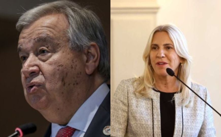 Generalni sekretar UN-a, António Guterres čestitao Željki Cvijanović Dan nezavisnosti BiH