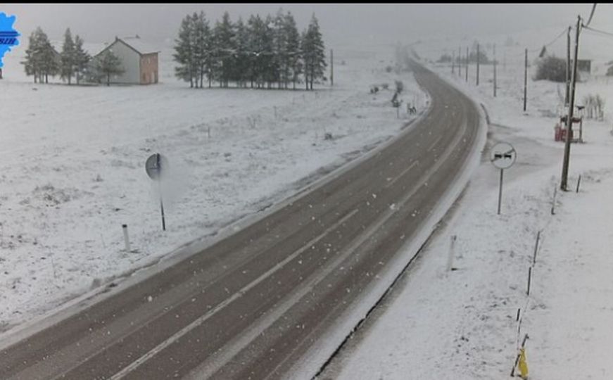 Zima se ne predaje: Snijeg ponovo zabijelio dijelove BiH