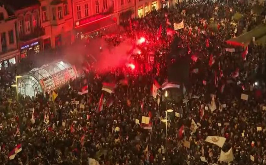 Studenti na protestu u Nišu usvojili "edikt": "Sloboda nije milost, već osnovno pravo"