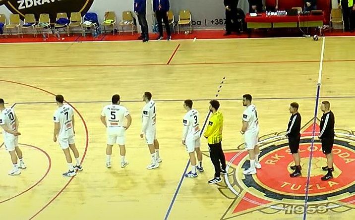 Sramota u Tuzli: Rukometaš Leotara napravio neprimjeren gest tokom intoniranja himne BiH