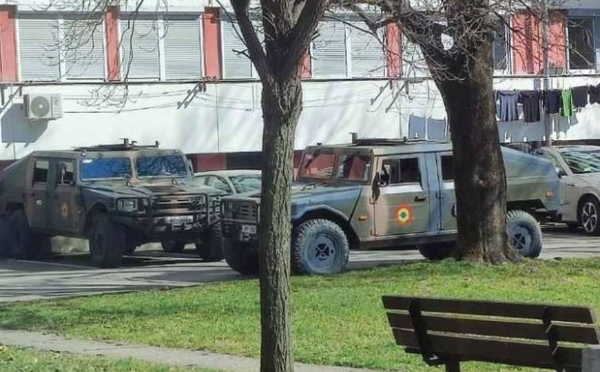 Više vozila EUFOR-a primijećeno u Banjoj Luci