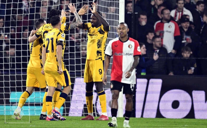 Inter pobjedom kod Feyenoorda u Rotterdamu napravio veliki korak ka četvrfinalu Lige prvaka