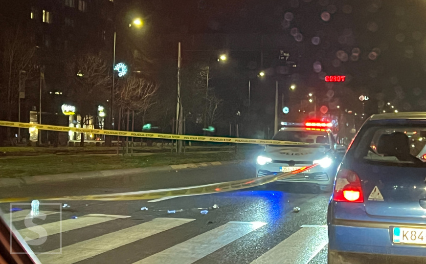 Nesreća u Sarajevu: Vozač udario pješaka i pobjegao s mjesta događaja