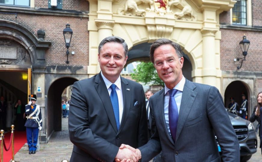 Mark Rutte danas stiže u Bosnu i Hercegovinu