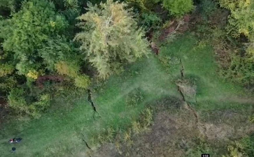Problemi na lokalitetu "Curine njive": Pukotine mijenjaju oblik, povećava se njihova dužina i širina
