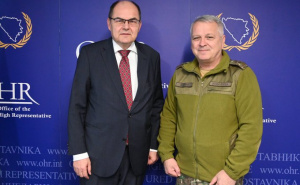 Schmidt sa komadantom EUFOR-a: Održali sastanak. Razgovarali i o rezervnim snagama za BiH