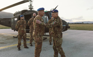 Novo pojačanje EUFOR-a: U bazu Butmir sletjeli italijanski helikopteri