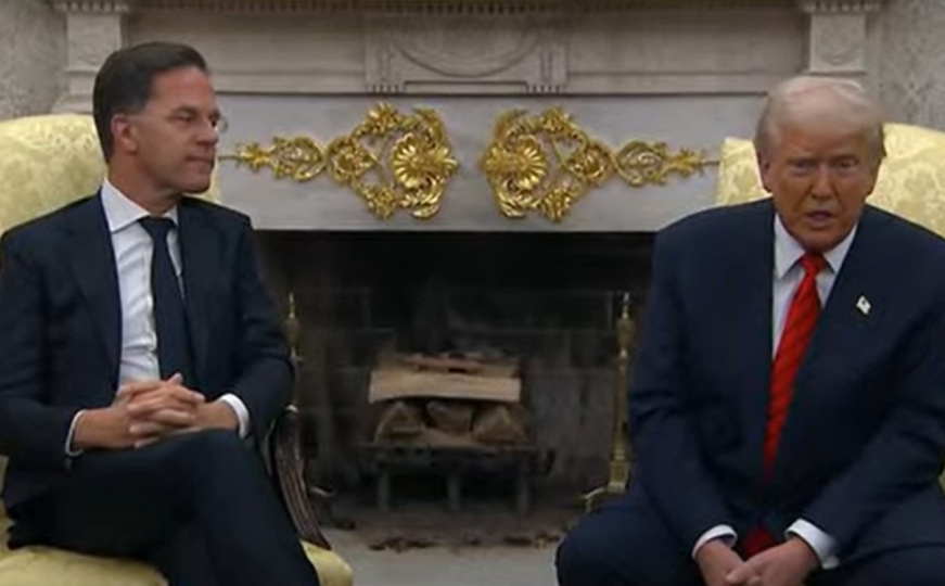 Rutte i Trump u Bijeloj kući: "Sedmično gine više hiljada ljudi u Ukrajini, moramo to zaustaviti"