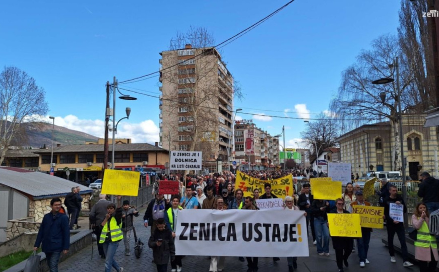 Novi masovni protesti u Zenici: 'Nećete se igrati s našim životima'