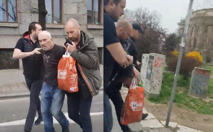 Prišao redarima i prijetio bombama: Priveden stariji čovjek u Beogradu