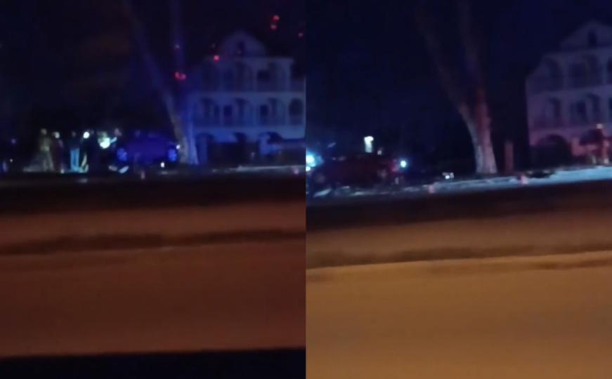 Saobraćajna nesreća na Ilidži: Automobil izletio sa kolovoza