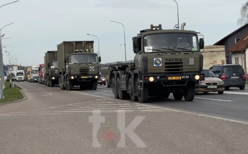 Šta se dešava? Vozila EUFOR-a danas ušla u Banju Luku