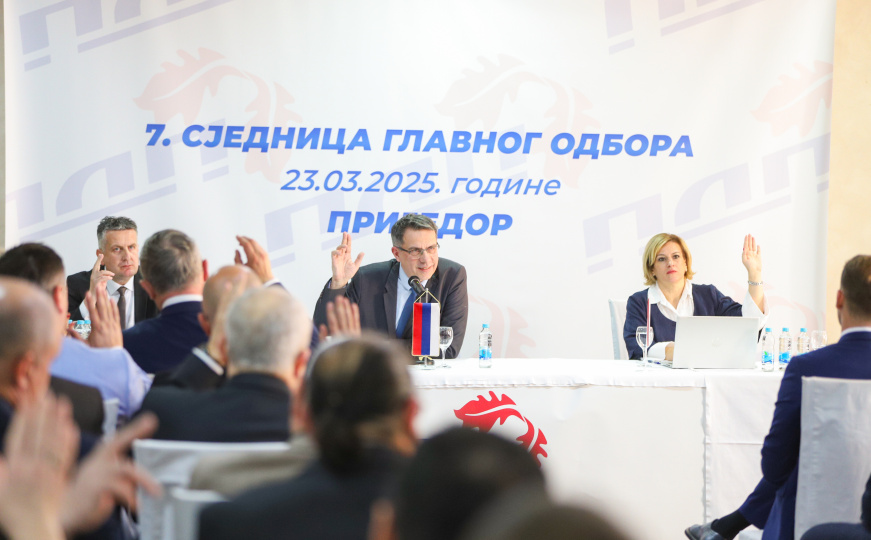 PDP održao sjednicu Glavnog odbora: 'Blokada instituciјa BiH direktno šteti građanima i razvoju'